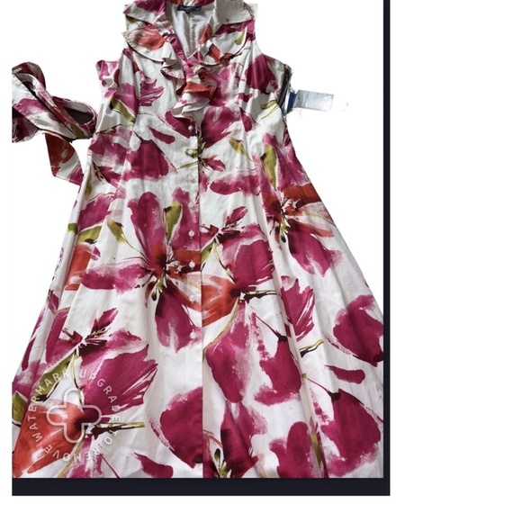 New jones New York size 12 spring summer dress - Picture 2 of 10